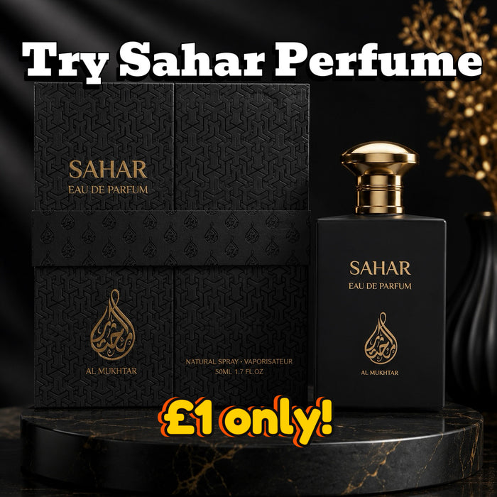 2ml Sample Bottle of Sahar by Al Mukhtar